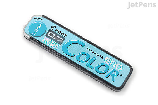Pilot Color Eno Neox Erasable Lead - 0.7 mm - Soft Blue