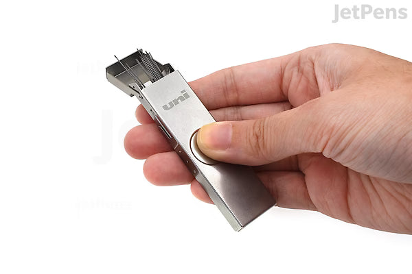 Uni Smudge-Proof Lead - 0.5 mm - HB - Metal Case